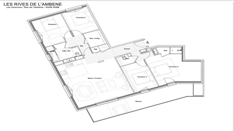 Ma-Cabane - Vente Appartement Riom, 118 m²