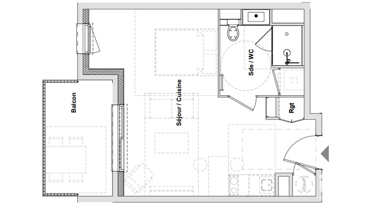 Ma-Cabane - Vente Appartement Riom, 31 m²