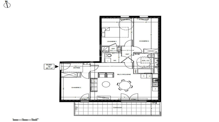Ma-Cabane - Vente Appartement RIS-ORANGIS, 85 m²