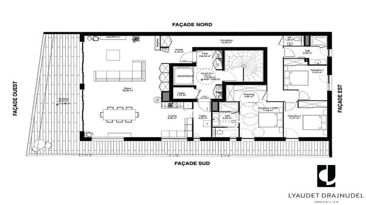 Ma-Cabane - Vente Appartement ROANNE, 146 m²