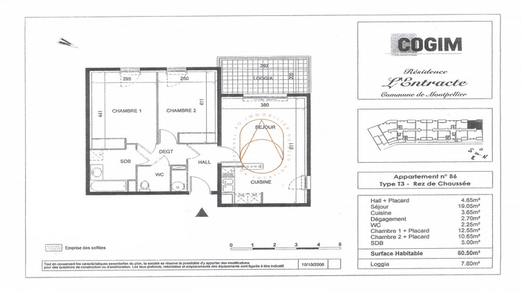 Ma-Cabane - Vente Appartement Rodilhan, 60 m²