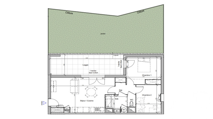 Ma-Cabane - Vente Appartement Rodilhan, 63 m²