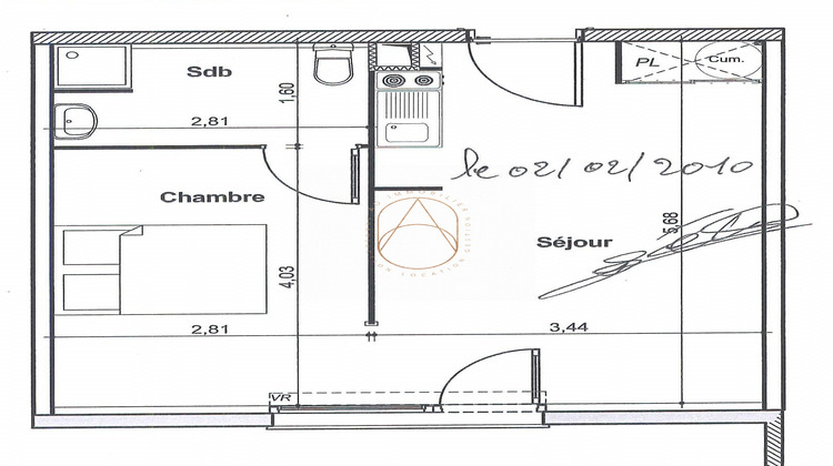 Ma-Cabane - Vente Appartement Rodilhan, 35 m²