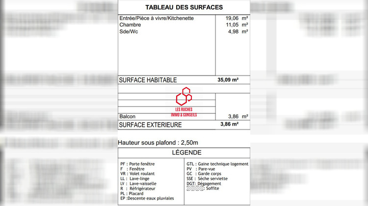 Ma-Cabane - Vente Appartement Roissy-en-Brie, 35 m²