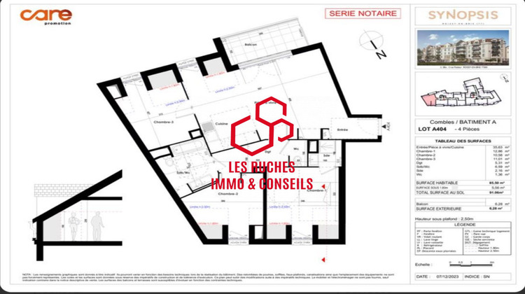 Ma-Cabane - Vente Appartement Roissy-en-Brie, 85 m²