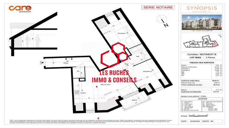 Ma-Cabane - Vente Appartement Roissy-en-Brie, 70 m²