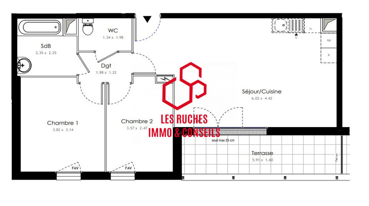 Ma-Cabane - Vente Appartement Roissy-en-Brie, 60 m²