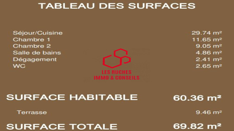 Ma-Cabane - Vente Appartement Roissy-en-Brie, 60 m²