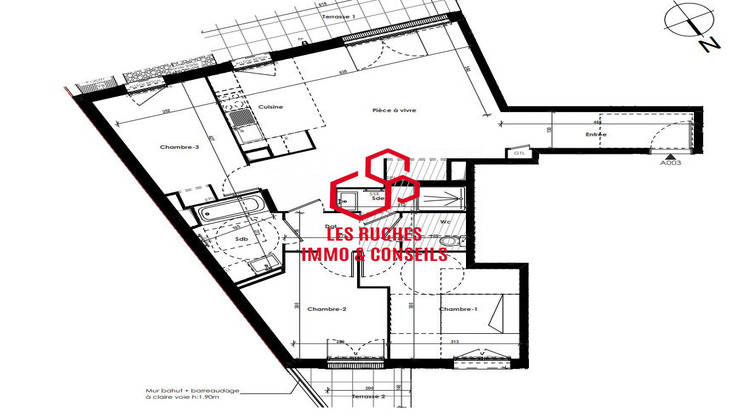 Ma-Cabane - Vente Appartement Roissy-en-Brie, 83 m²
