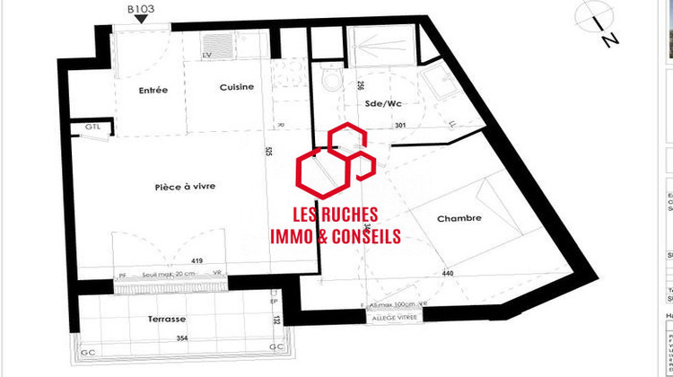 Ma-Cabane - Vente Appartement Roissy-en-Brie, 39 m²