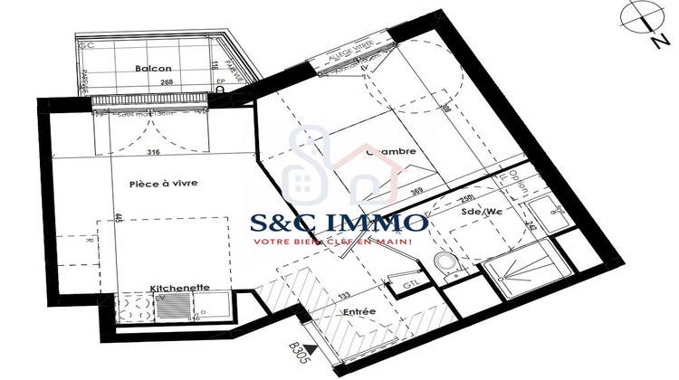 Ma-Cabane - Vente Appartement Roissy-en-Brie, 35 m²
