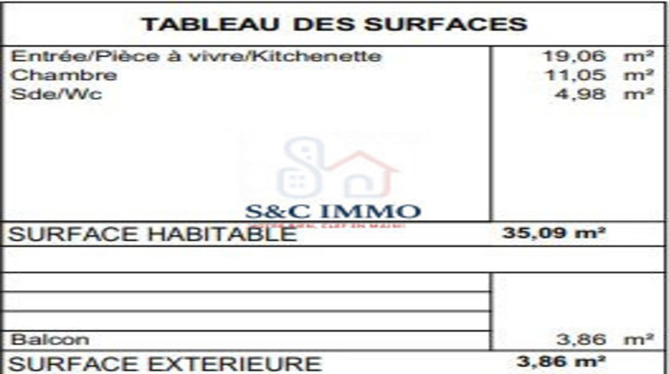 Ma-Cabane - Vente Appartement Roissy-en-Brie, 35 m²