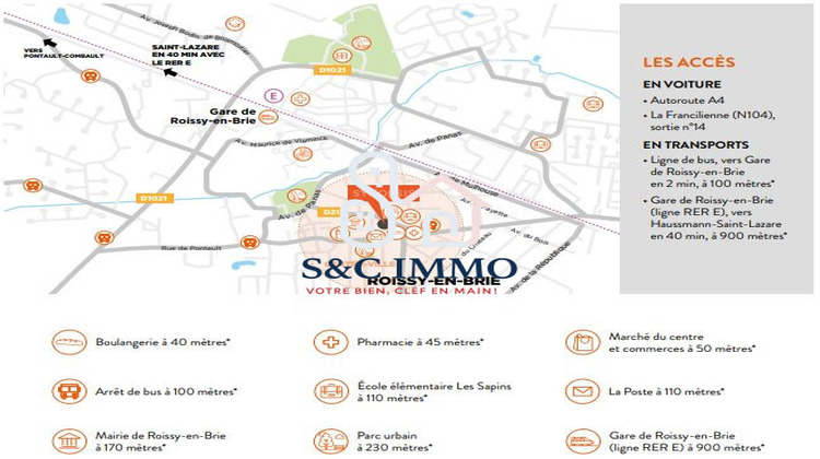 Ma-Cabane - Vente Appartement Roissy-en-Brie, 65 m²