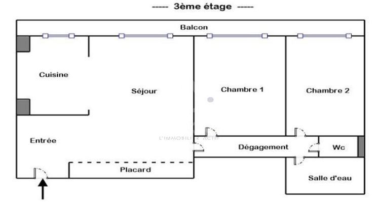 Ma-Cabane - Vente Appartement ROMAINVILLE, 62 m²