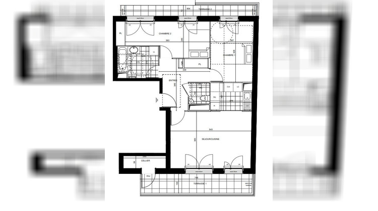 Ma-Cabane - Vente Appartement ROMAINVILLE, 66 m²