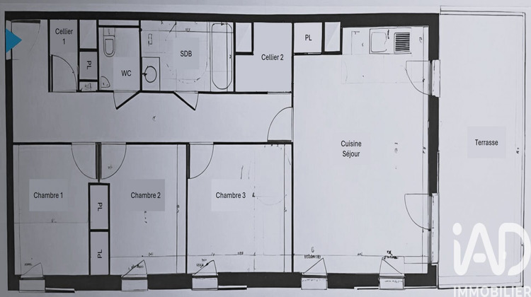 Ma-Cabane - Vente Appartement Romainville, 83 m²