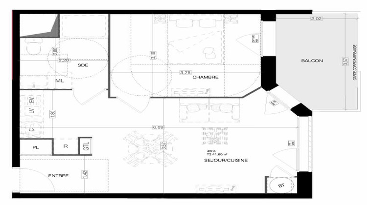 Ma-Cabane - Vente Appartement Roscoff, 41 m²