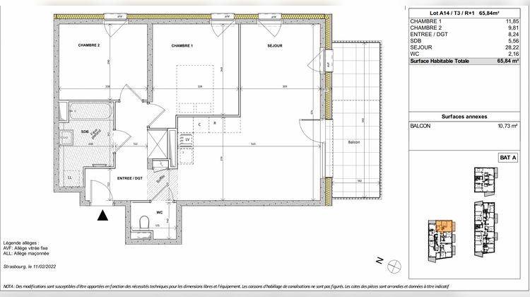 Ma-Cabane - Vente Appartement Rosheim, 65 m²