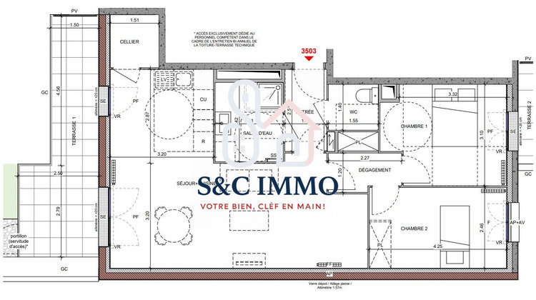 Ma-Cabane - Vente Appartement Rosny-sous-Bois, 71 m²