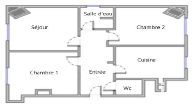 Ma-Cabane - Vente Appartement Rosny-sous-Bois, 54 m²