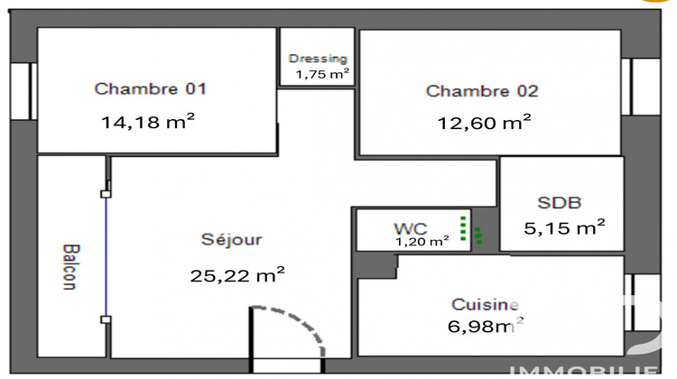 Ma-Cabane - Vente Appartement Rosny-sous-Bois, 67 m²