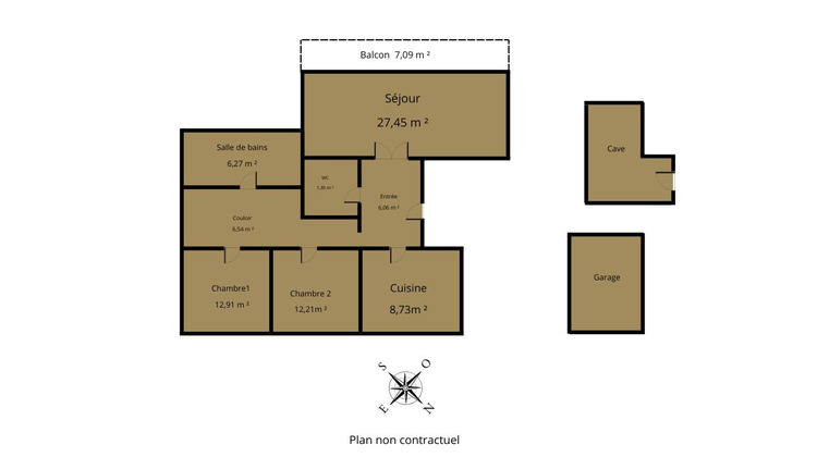 Ma-Cabane - Vente Appartement Roubaix, 83 m²