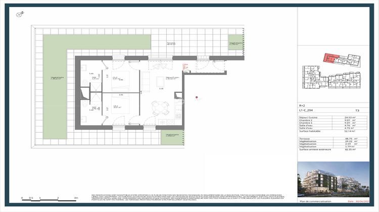 Ma-Cabane - Vente Appartement ROUEN, 52 m²