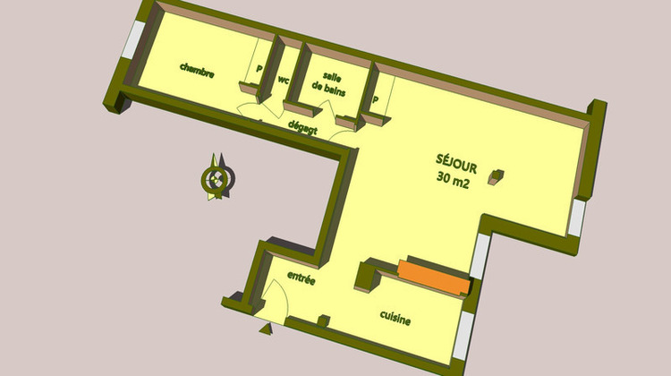 Ma-Cabane - Vente Appartement ROUEN, 58 m²