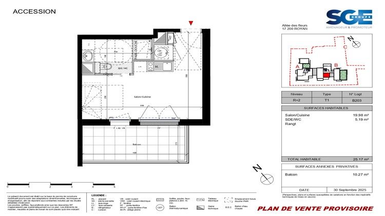 Ma-Cabane - Vente Appartement Royan, 25 m²