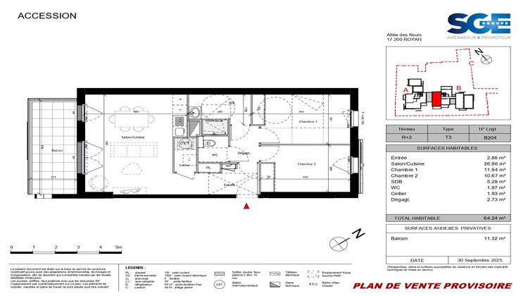Ma-Cabane - Vente Appartement Royan, 64 m²