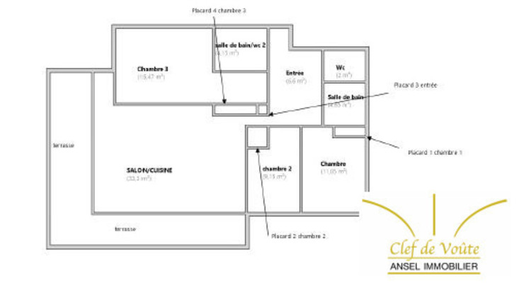 Ma-Cabane - Vente Appartement Rueil-Malmaison, 86 m²