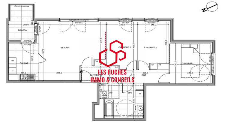Ma-Cabane - Vente Appartement Rueil-Malmaison, 83 m²