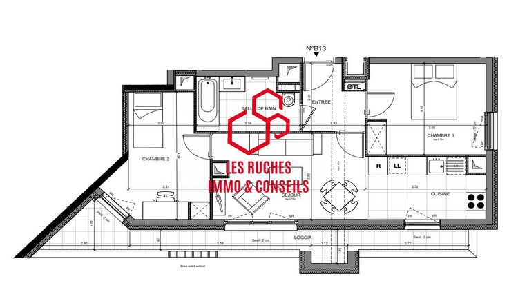 Ma-Cabane - Vente Appartement Rueil-Malmaison, 52 m²