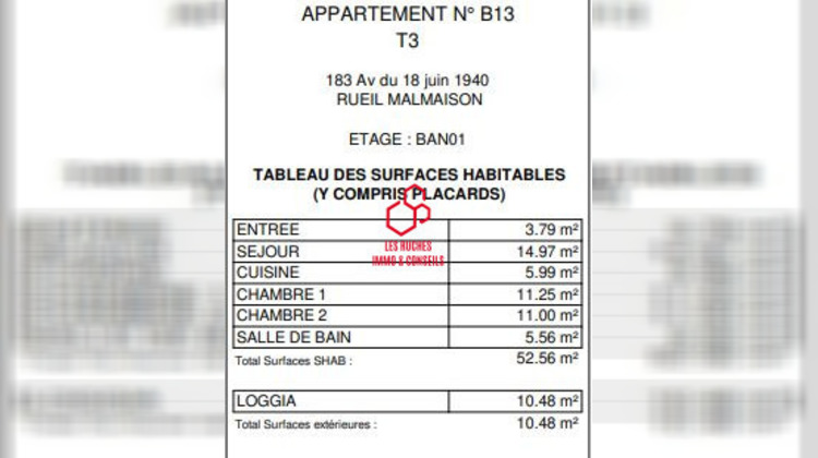 Ma-Cabane - Vente Appartement Rueil-Malmaison, 52 m²