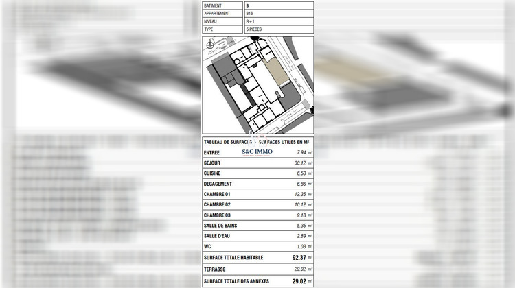 Ma-Cabane - Vente Appartement Rueil-Malmaison, 92 m²