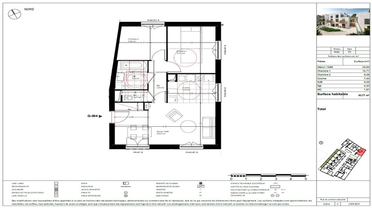 Ma-Cabane - Vente Appartement RUNGIS, 64 m²