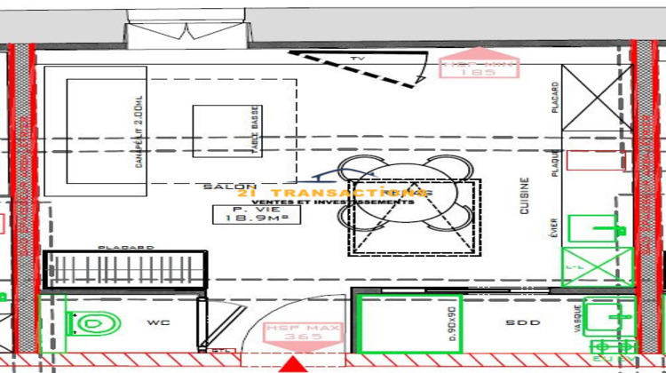 Ma-Cabane - Vente Appartement Saint-Étienne, 24 m²