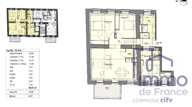 Ma-Cabane - Vente Appartement Saint-Étienne, 98 m²