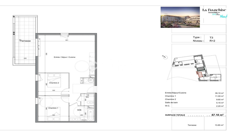 Ma-Cabane - Vente Appartement Saint-André-de-Sangonis, 67 m²