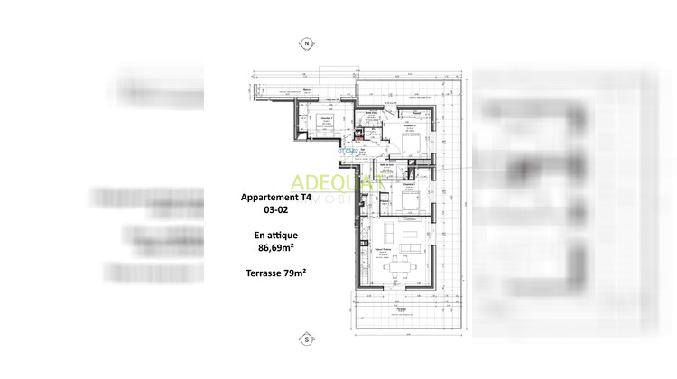 Ma-Cabane - Vente Appartement Saint-André-le-Gaz, 86 m²