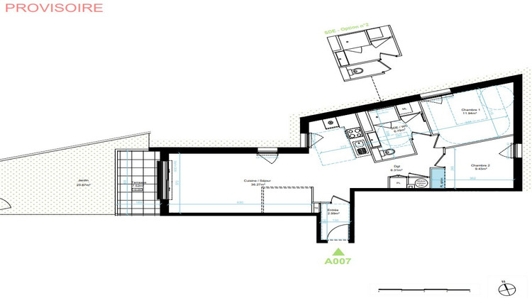 Ma-Cabane - Vente Appartement SAINT-AUBIN-D'AUBIGNE, 73 m²