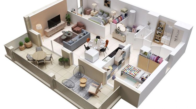 Ma-Cabane - Vente Appartement Saint-Aunès, 69 m²