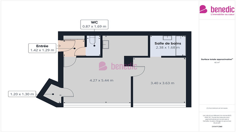 Ma-Cabane - Vente Appartement SAINT-AVOLD, 43 m²