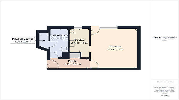 Ma-Cabane - Vente Appartement SAINT-AVOLD, 37 m²