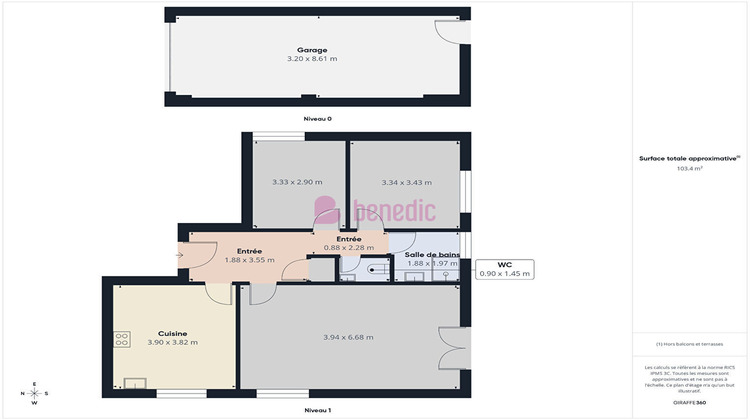 Ma-Cabane - Vente Appartement SAINT-AVOLD, 78 m²