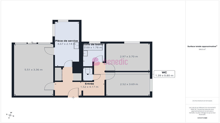 Ma-Cabane - Vente Appartement SAINT-AVOLD, 65 m²