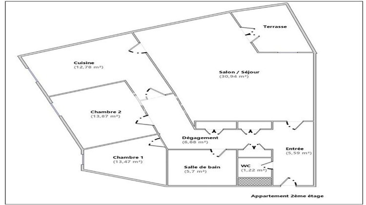 Ma-Cabane - Vente Appartement Saint-Avold, 90 m²