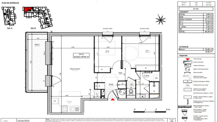 Ma-Cabane - Vente Appartement SAINT-BARTHELEMY-D'ANJOU, 66 m²