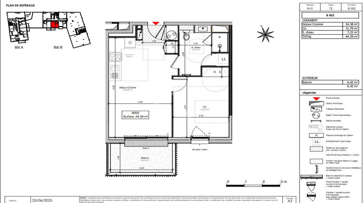 Ma-Cabane - Vente Appartement SAINT-BARTHELEMY-D'ANJOU, 44 m²