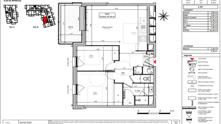 Ma-Cabane - Vente Appartement SAINT-BARTHELEMY-D'ANJOU, 62 m²